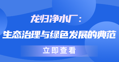 龍歸凈水廠：生態(tài)治理與綠色發(fā)展的典范